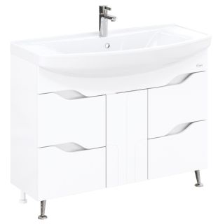 Напольная тумба под раковину Onika Веронэлла 110508 105см белый